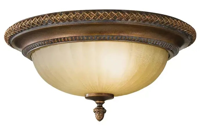 Elstead Lighting Kelham Hall mennyezet 2x60 W arany-barna FE-KELHAM-HALL-F