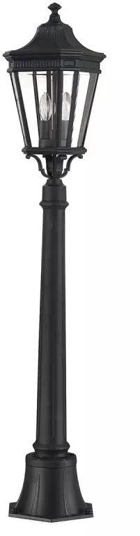 Elstead Lighting Cotswold Lane kültéri állólámpa 2x60 W fekete FE-COTSLN4-M-BK