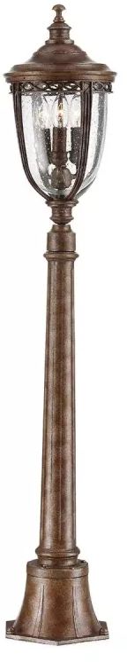 Elstead Lighting English Bridle kültéri állólámpa 3x60 W barna FE-EB4-M-BRB
