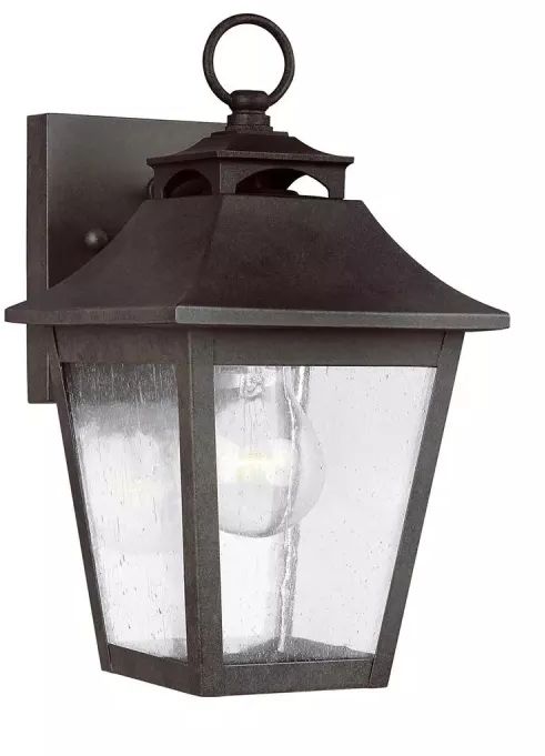 Elstead Lighting Galena kültéri fali lámpa 1x60 W barna FE-GALENA2-S-SBL