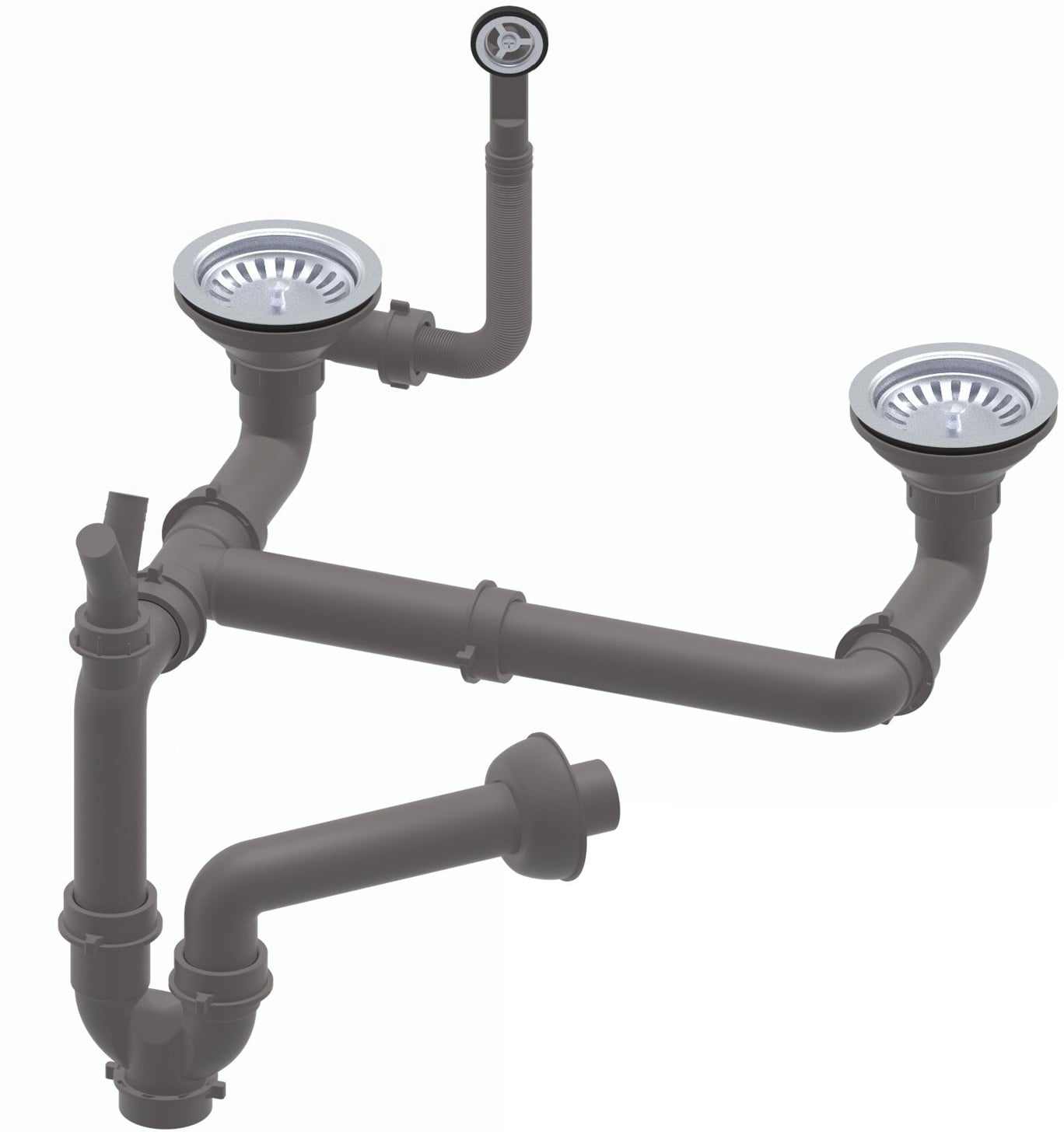Ruvetti mosogató szifon 6006BS