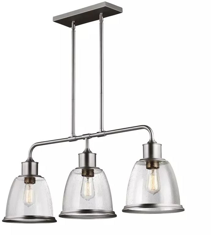 Elstead Lighting Hobson mennyezeti lámpa 3x60 W nikkel FE-HOBSON-3P-SN