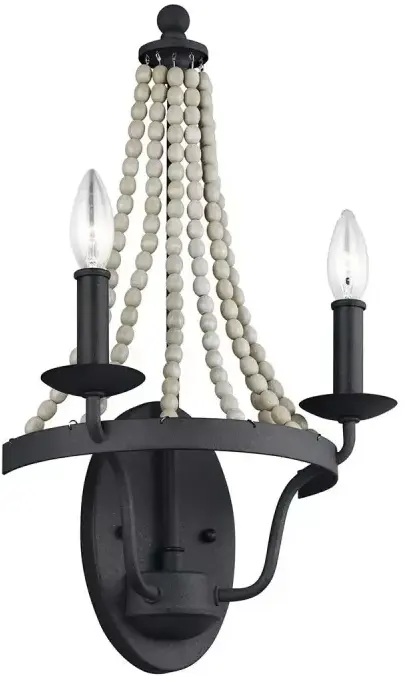 Elstead Lighting Nori oldalfali lámpa 2x40 W fa FE-NORI2-DWZ