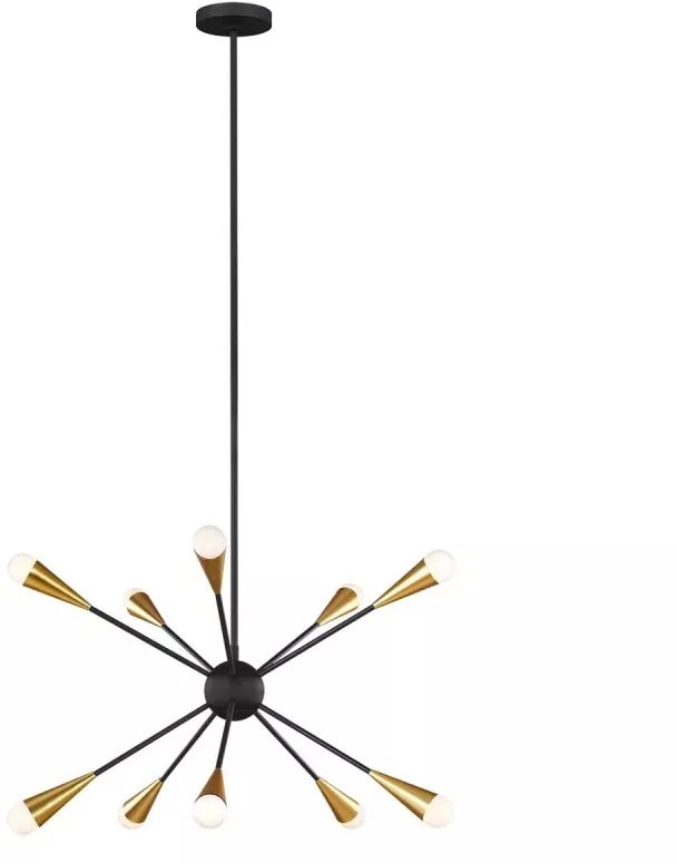 Elstead Lighting Jax mennyezeti lámpa x3 W fekete FE-JAX10-MB