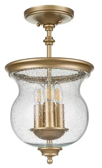 Elstead Lighting Pickering Lane mennyezeti lámpa 3x40 W sárgaréz FE-PICKERING-LANE-SF-PNBR