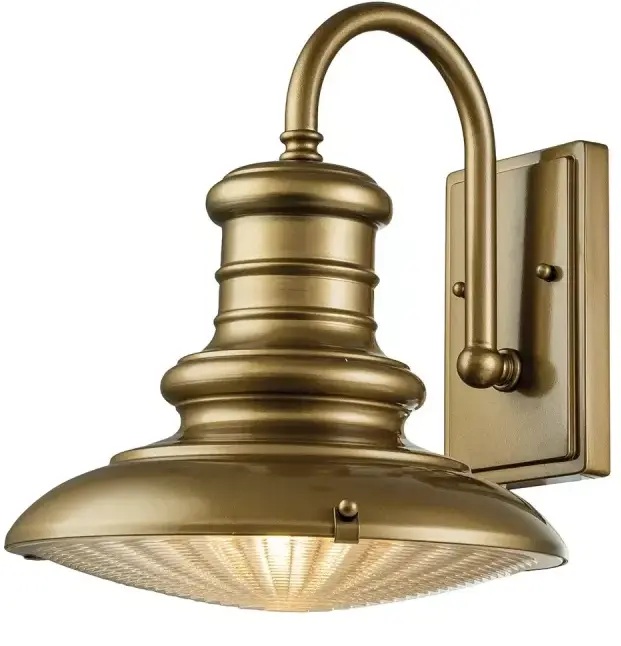 Elstead Lighting Redding Station kültéri fali lámpa 1x60 W barna FE-REDDING2-M-PDB