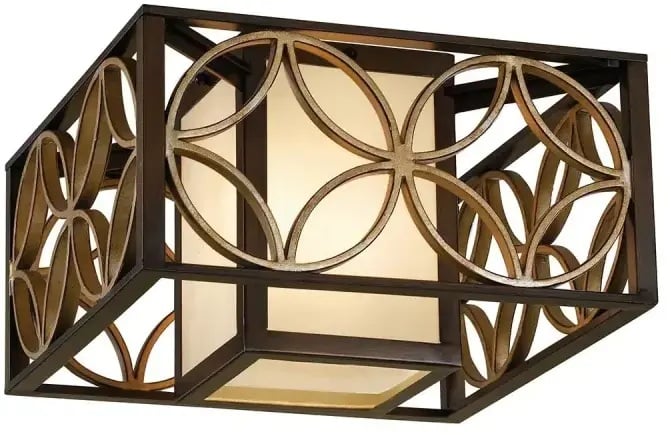Elstead Lighting Remy mennyezet 2x60 W arany-barna FE-REMY-F