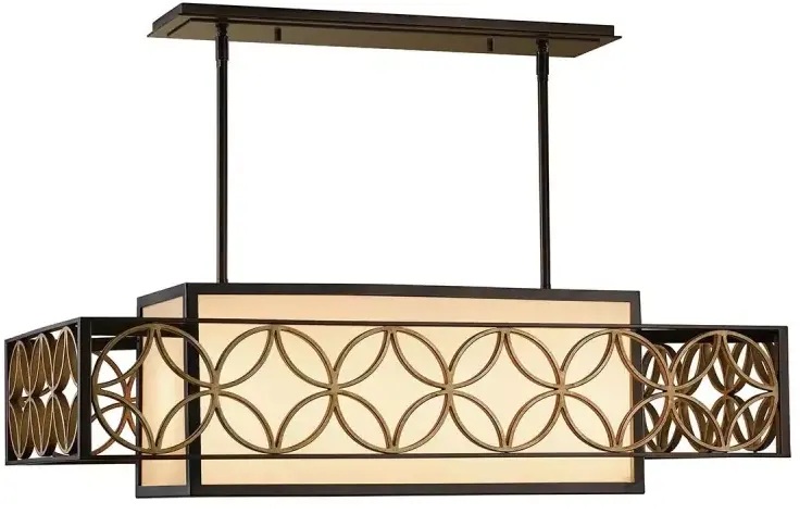 Elstead Lighting Remy függőlámpa 4x60 W arany-barna FE-REMY-P-A