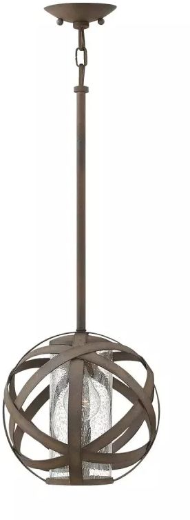 Elstead Lighting Carson függőlámpa 1x40 W vas HK-CARSON-P