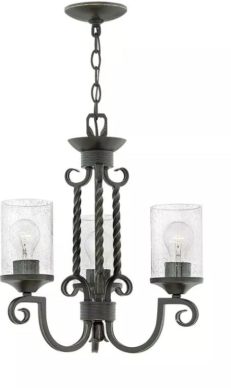 Elstead Lighting Casa függőlámpa 3x60 W fekete HK-CASA3