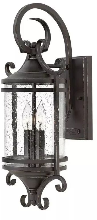 Elstead Lighting Casa kültéri fali lámpa 2x40 W fekete HK-CASA-M