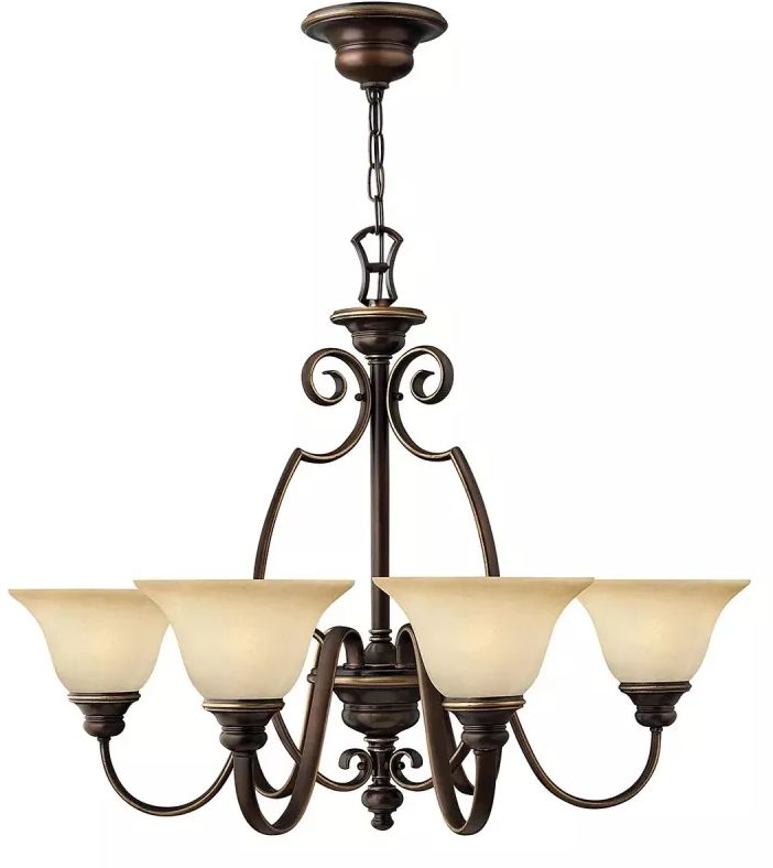 Elstead Lighting Cello függőlámpa 6x60 W barna HK-CELLO6