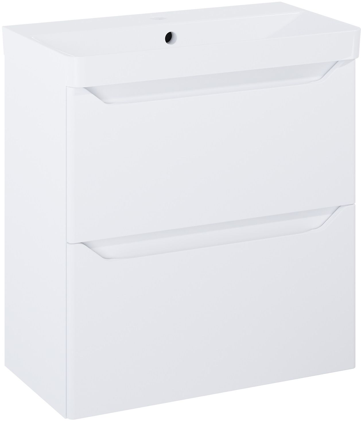 Elita Helo mosdó szekrénnyel 60.8 cm fehér RE020600205290