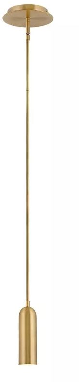 Elstead Lighting Dax függőlámpa 1x8 W sárgaréz HK-DAX-MP-HB