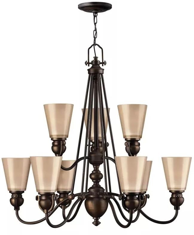 Elstead Lighting Mayflower függőlámpa x60 W barna HK-MAYFLOWER9