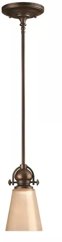 Elstead Lighting Mayflower függőlámpa 1x60 W barna HK-MAYFLOWER-P-A
