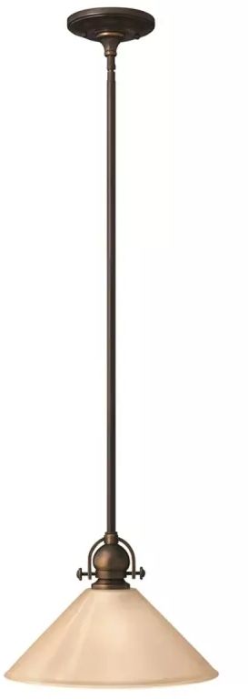 Elstead Lighting Mayflower függőlámpa 1x60 W barna HK-MAYFLOWER-P-B