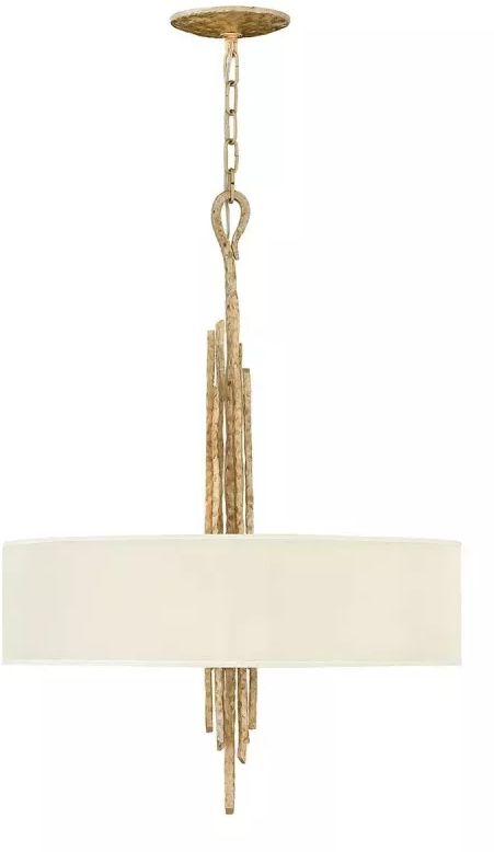 Elstead Lighting Spyre függőlámpa 6x60 W pezsgő HK-SPYRE6P-CPG