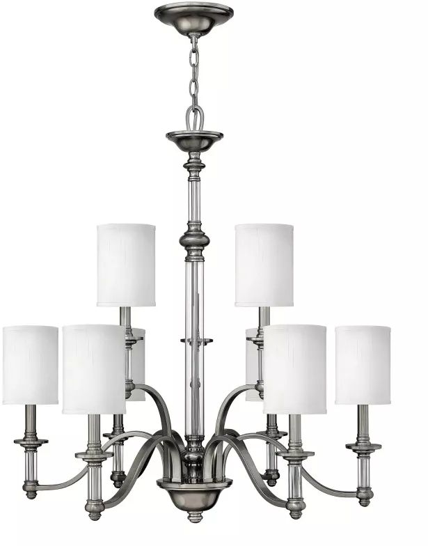 Elstead Lighting Sussex függőlámpa x40 W nikkel HK-SUSSEX9