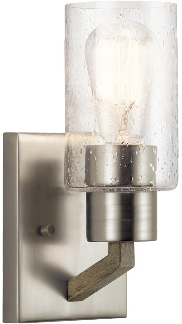 Elstead Lighting Deryn oldalfali lámpa 1x60 W szürke KL-DERYN1-DAG