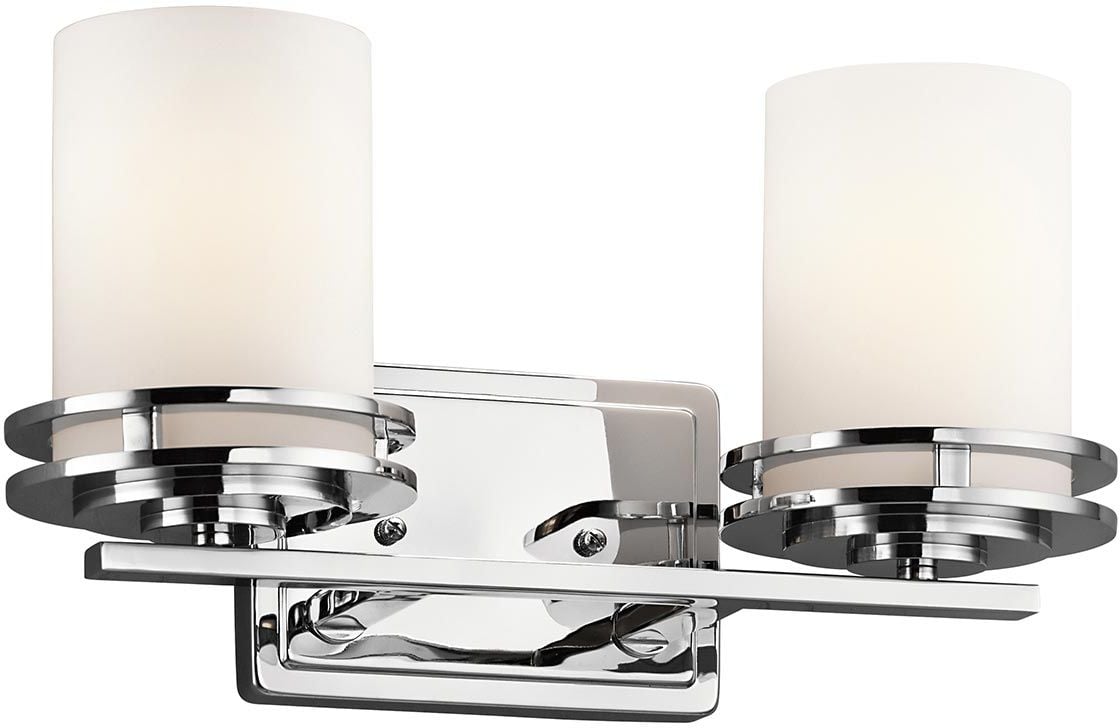 Elstead Lighting Hendrik oldalfali lámpa 2x3 W króm KL-HENDRIK2-BATH