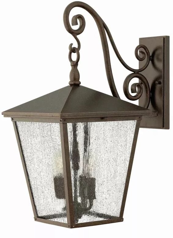Elstead Lighting Trellis kültéri fali lámpa 4x60 W barna HK-TRELLIS2-L