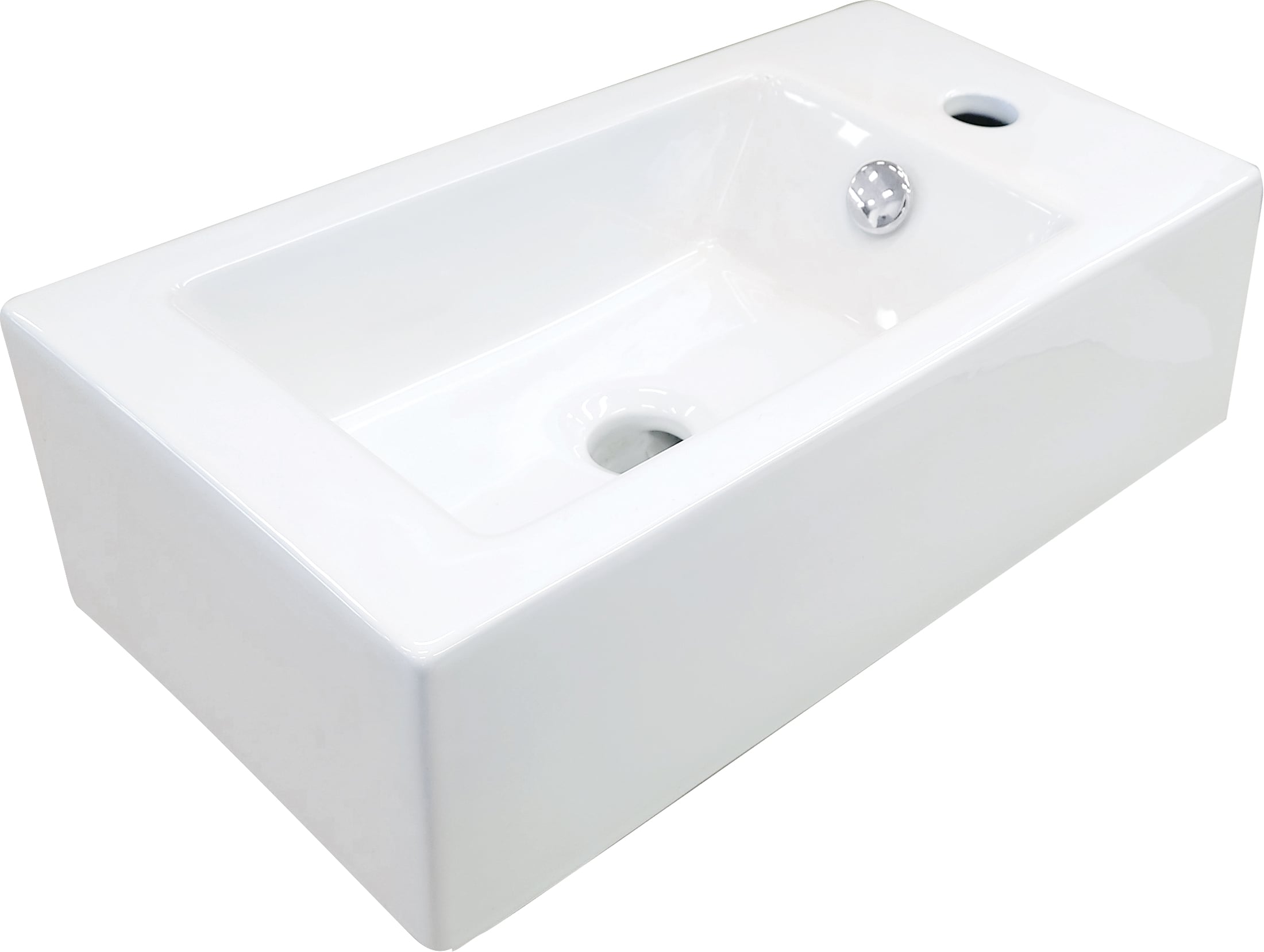 Deante Square mosdótál 50.5x25.5 cm négyszögletes klasszikus-mosdótálak fehér CGS_6U2R