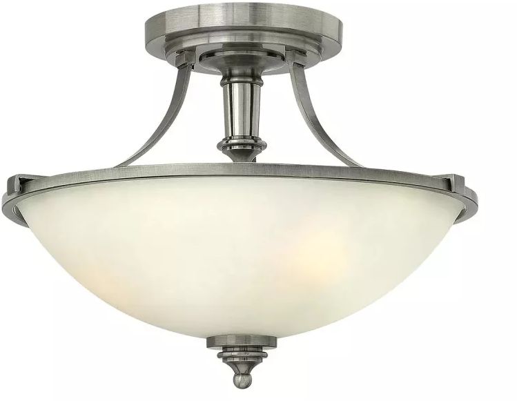 Elstead Lighting Truman mennyezeti lámpa 3x60 W nikkel HK-TRUMAN-SF