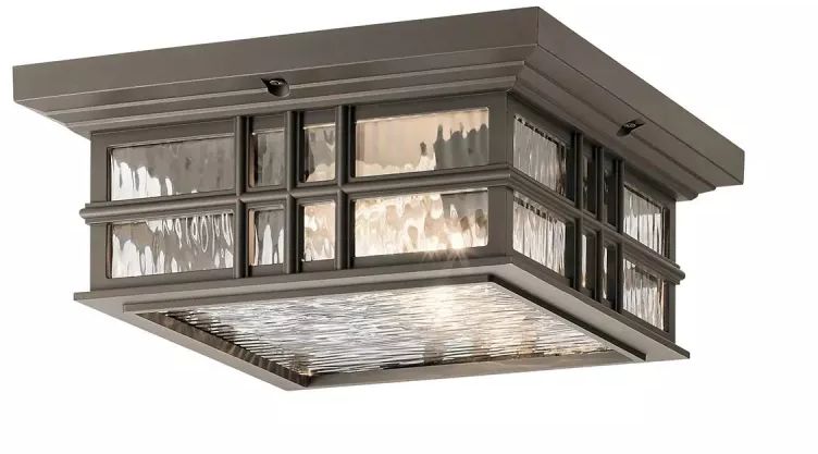 Elstead Lighting Beacon Square kültéri állmennyezet alatti lámpa 2x60 W barna KL-BEACON-SQUARE-F-OZ