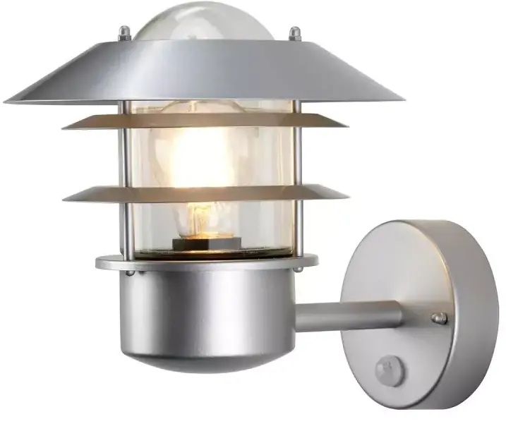 Elstead Lighting Helsingor kültéri fali lámpa 1x60 W ezüst HELSINGOR-PIR