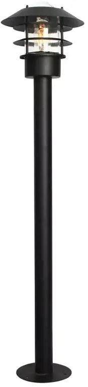 Elstead Lighting Helsingor kültéri állólámpa 1x60 W fekete HELSINGOR-BOL-BK