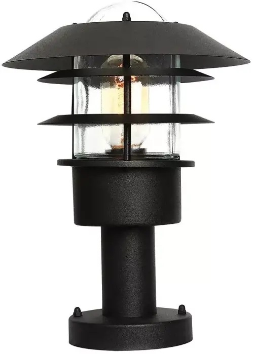 Elstead Lighting Helsingor kültéri állólámpa 1x60 W fekete HELSINGOR-PED-BK