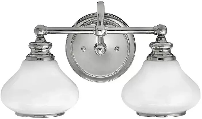Elstead Lighting Ainsley oldalfali lámpa 2x3 W króm HK-AINSLEY2-BATH