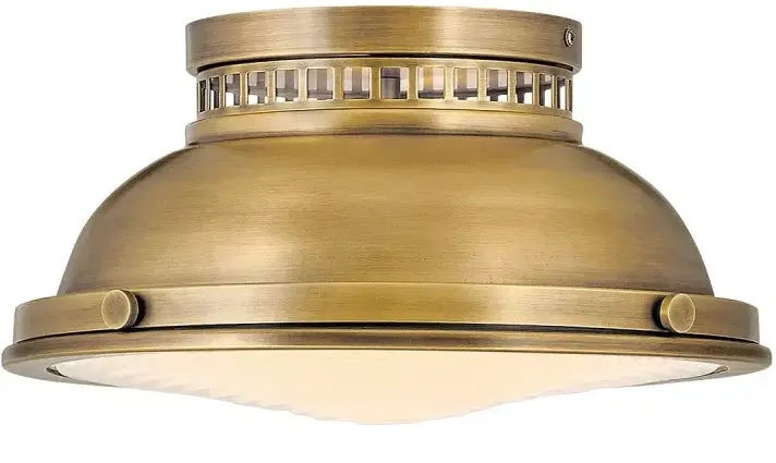 Elstead Lighting Amelia mennyezeti lámpa 2x40 W sárgaréz HK-AMELIA-F-M-HB