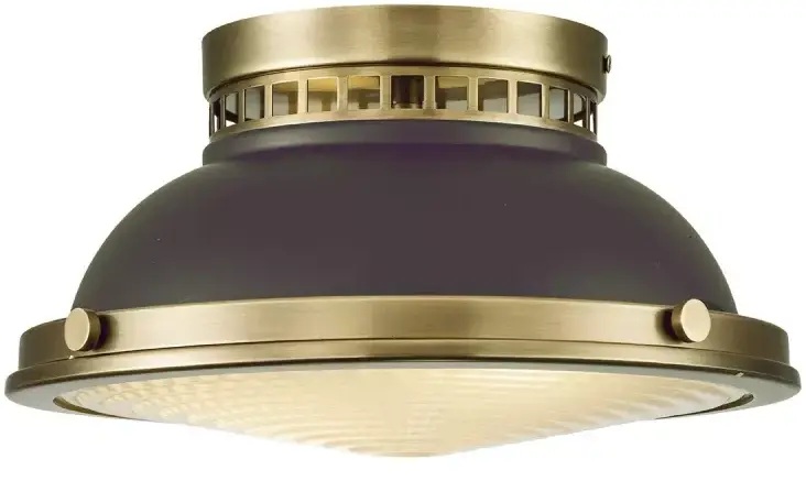 Elstead Lighting Amelia mennyezeti lámpa 2x40 W barna HK-AMELIA-F-M-RB