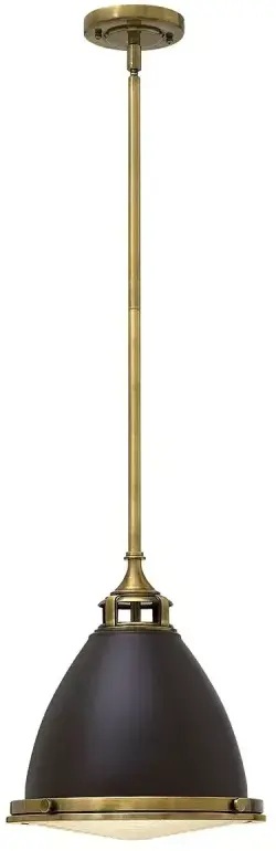 Elstead Lighting Amelia függőlámpa 1x60 W barna HK-AMELIA-P-M-RB