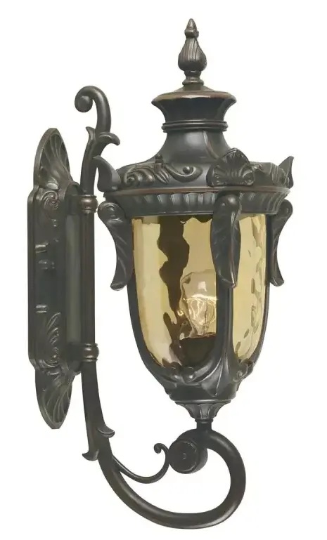 Elstead Lighting Philadelphia kültéri fali lámpa 1x60 W barna PH1-M-OB
