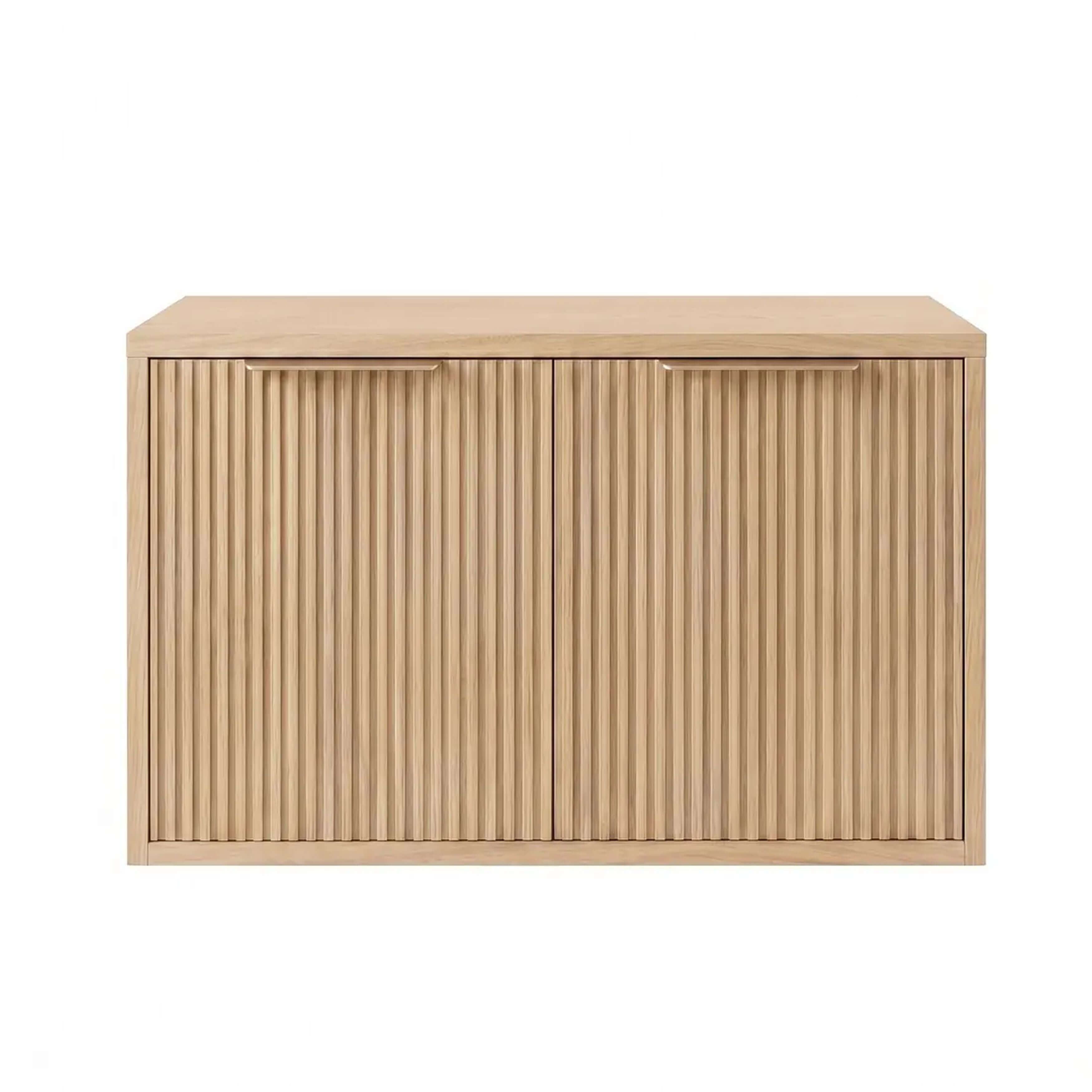 Rea Core szekrény 60x47x40 cm mosdókagyló alá akasztható bézs REA-M0406