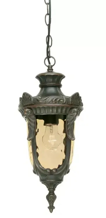Elstead Lighting Philadelphia függőlámpa 1x60 W barna PH8-M-OB