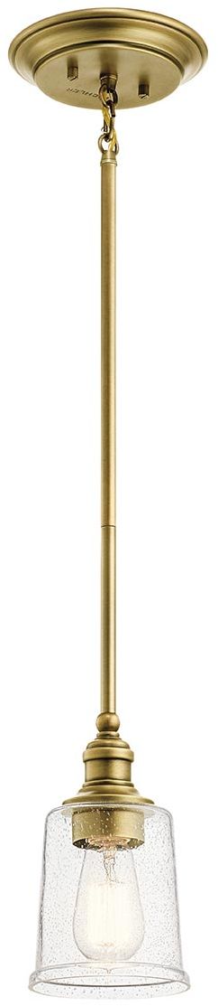 Elstead Lighting Waverly függőlámpa 1x60 W sárgaréz KL-WAVERLY-MP-NBR