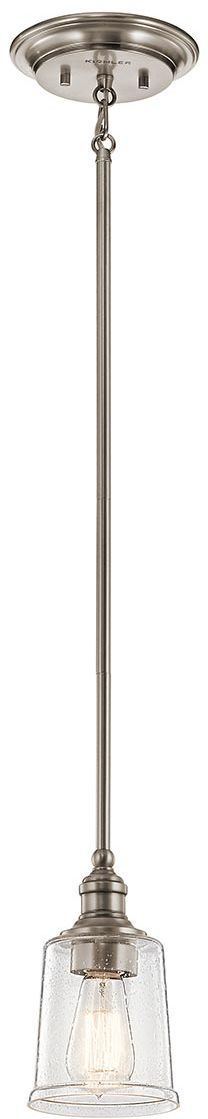 Elstead Lighting Waverly függőlámpa 1x60 W KL-WAVERLY-MP-CLP
