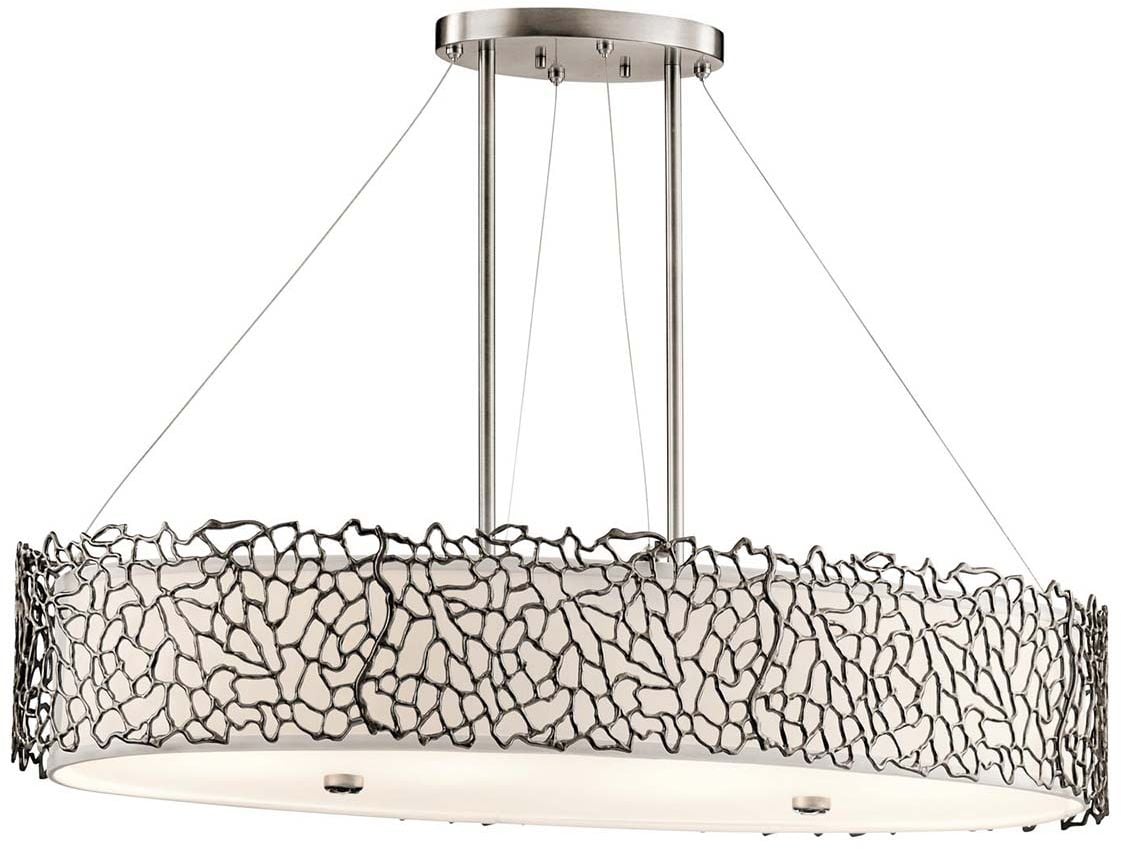 Elstead Lighting Silver Coral függőlámpa 4x60 W KL-SILVER-CORAL-ISLE