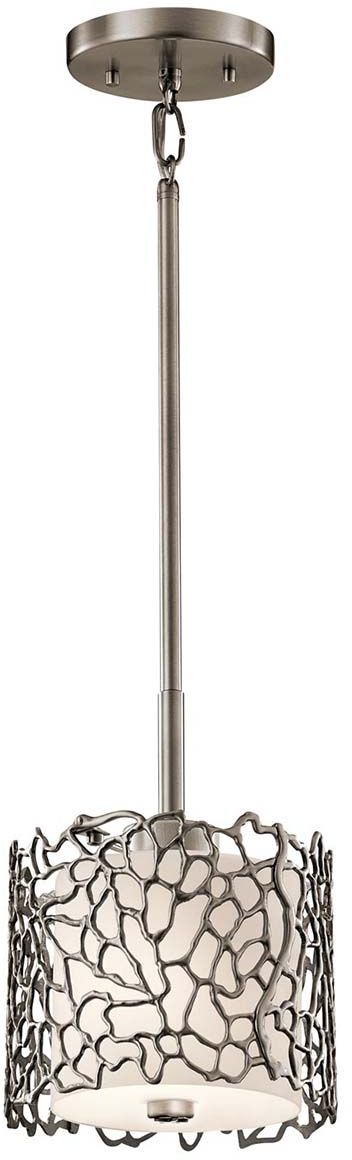 Elstead Lighting Silver Coral függőlámpa 1x60 W KL-SILVER-CORAL-MP