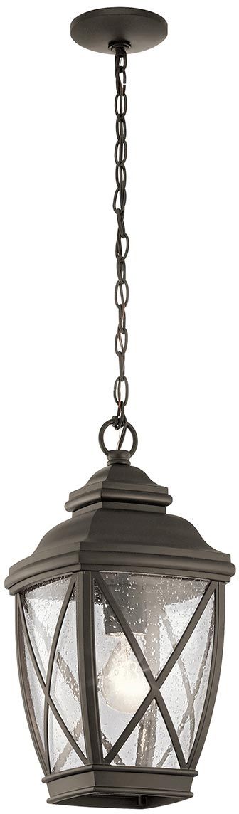 Elstead Lighting Tangier kültéri függőlámpa 1x60 W barna KL-TANGIER8-M