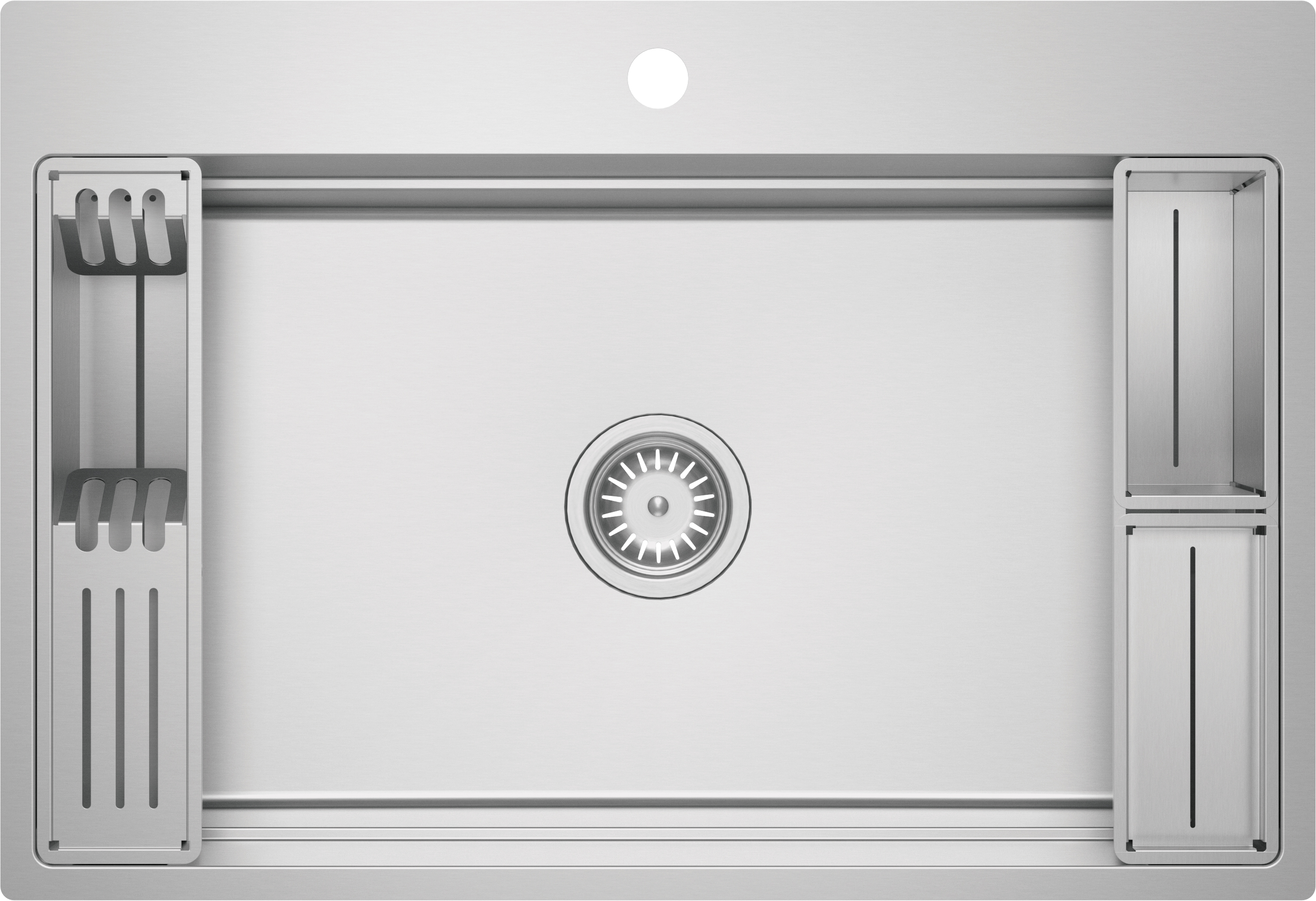 Deante Magnetic acél mosogató 76x52 cm acél ZRM_010B