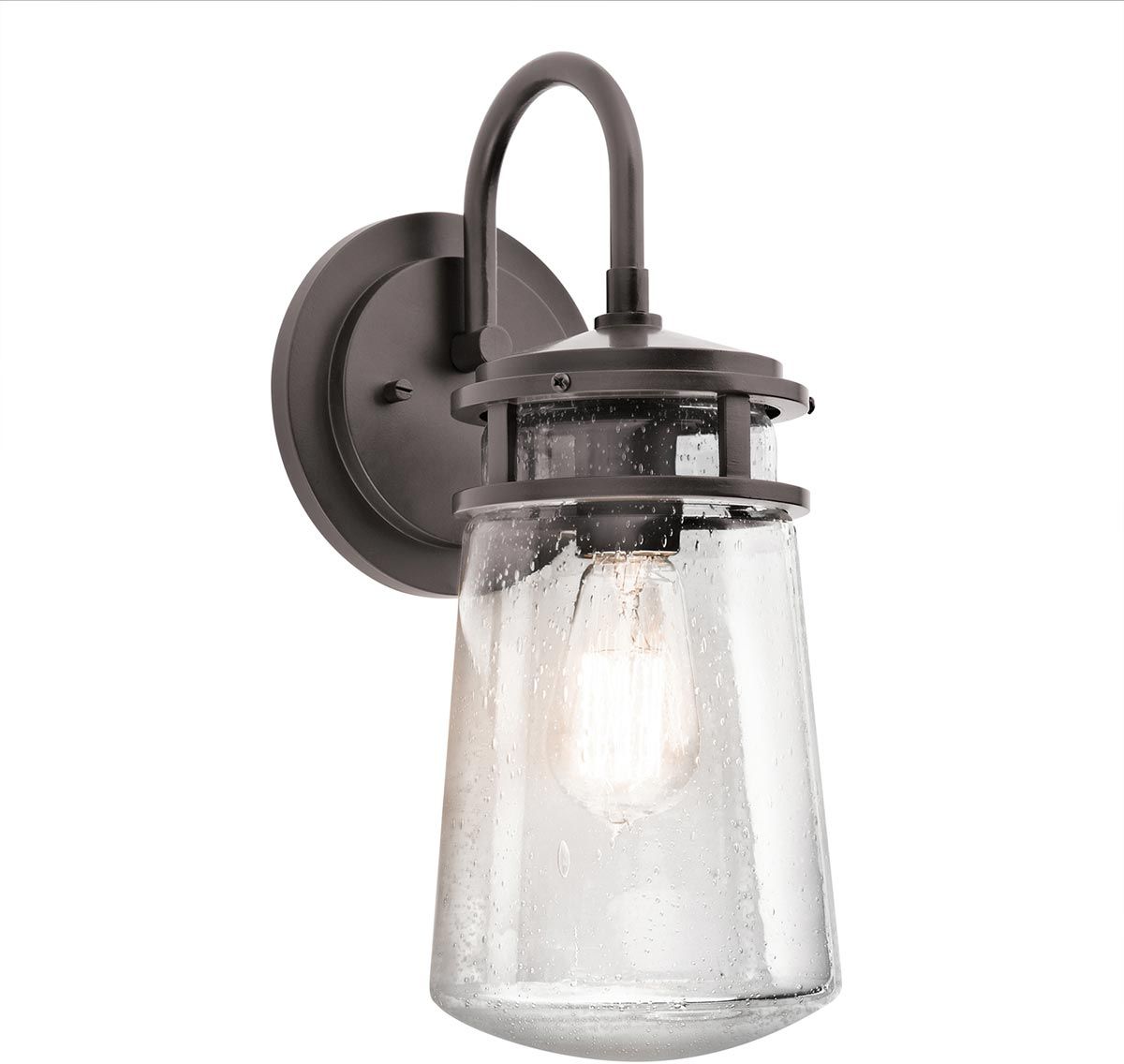 Elstead Lighting Lyndon kültéri fali lámpa 1x60 W barna KL-LYNDON2-M-AZ