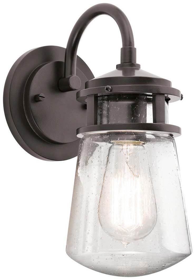 Elstead Lighting Lyndon kültéri fali lámpa 1x60 W barna KL-LYNDON2-S-AZ