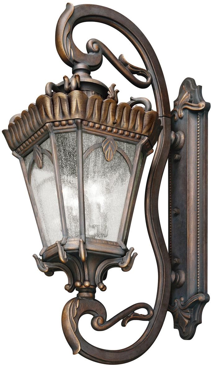 Elstead Lighting Tournai kültéri fali lámpa 4x60 W szürke-barna KL-TOURNAI1G-XL