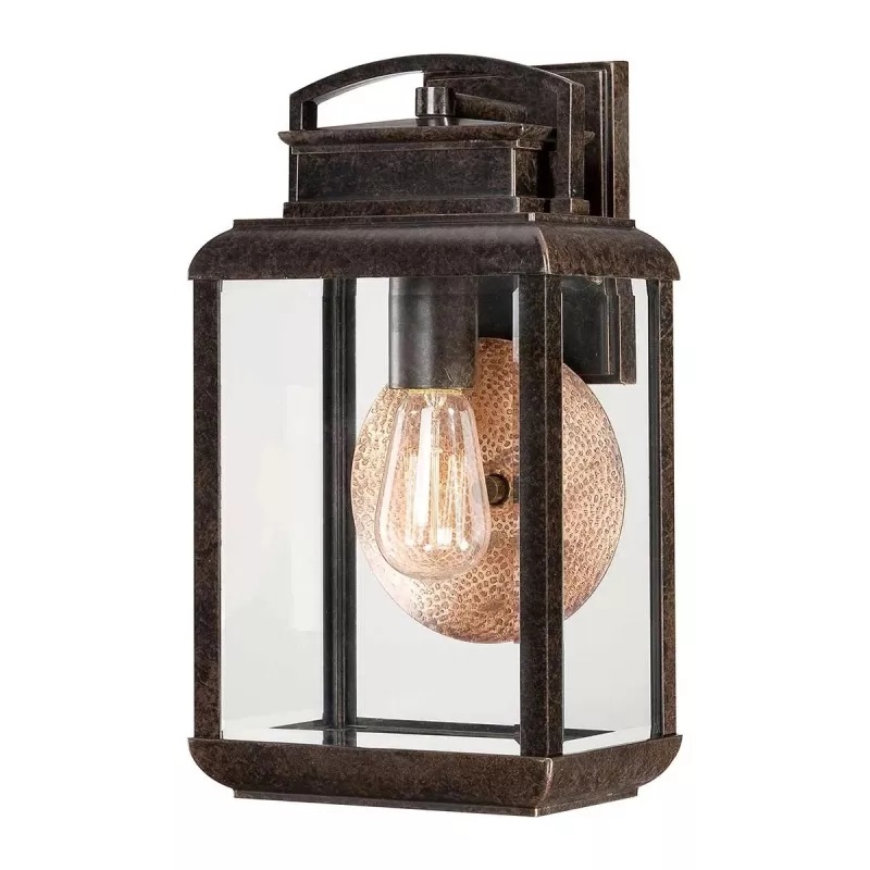 Elstead Lighting Byron kültéri fali lámpa 1x60 W barna QZ-BYRON-M