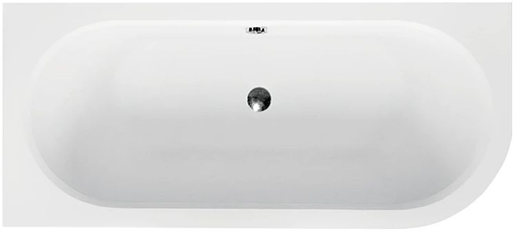 Besco Avita sarokkád 170x75 cm baloldali fehér AVL-170-O-BI